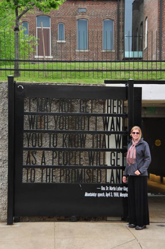 Fomos prestar nossas homenagens a Martin Luther King em Memphis, no Tennessee - EUA